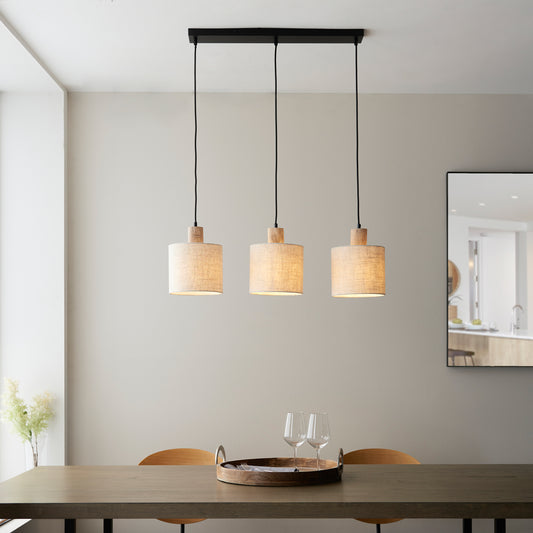 Durban 3 Pendant Light – Black