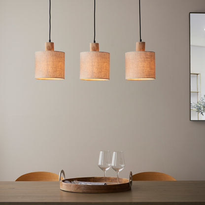 Durban 3 Pendant Light – Black