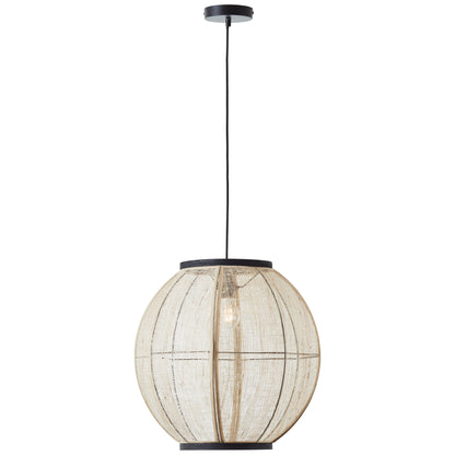 Zaire 1 Pendant Light – Black