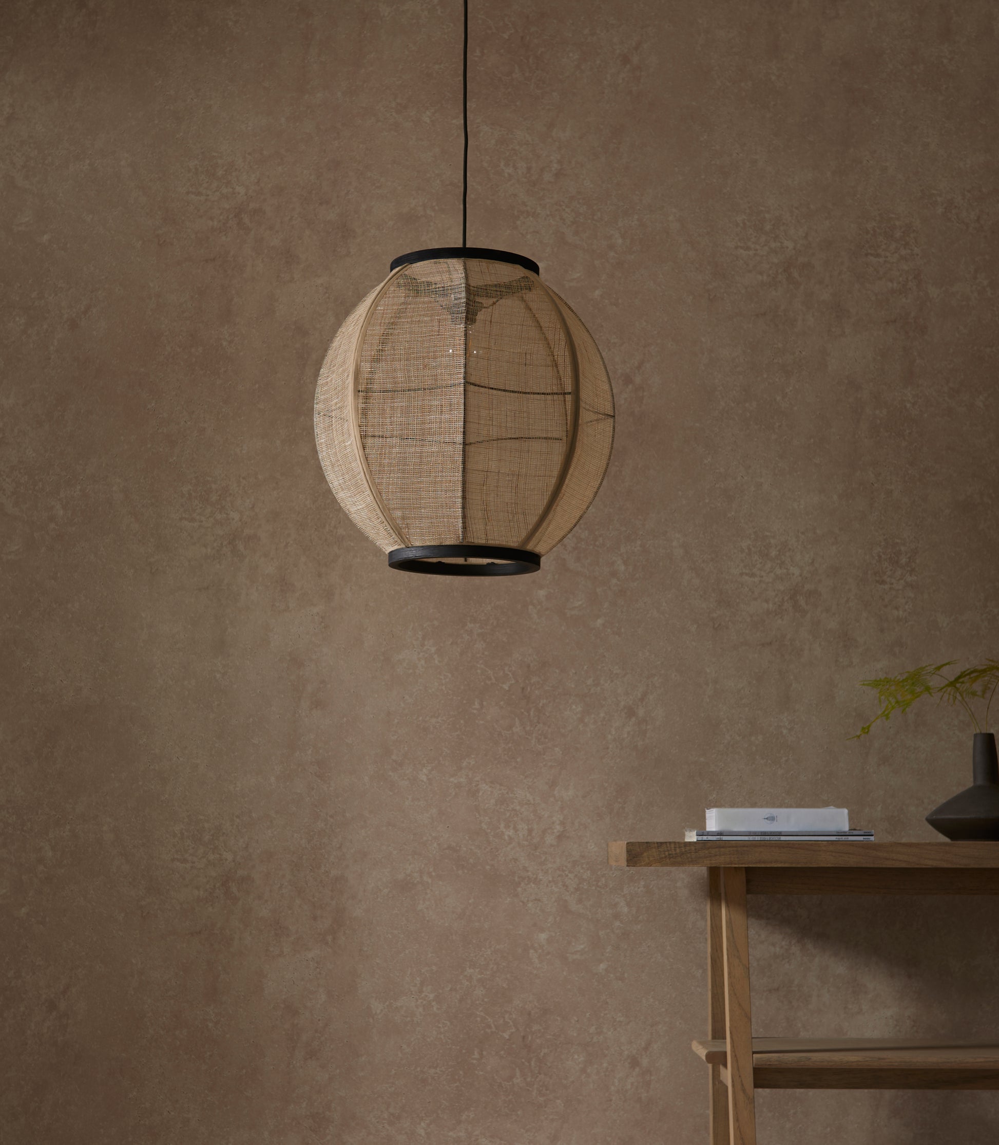 Zaire 1 Pendant Light – Black