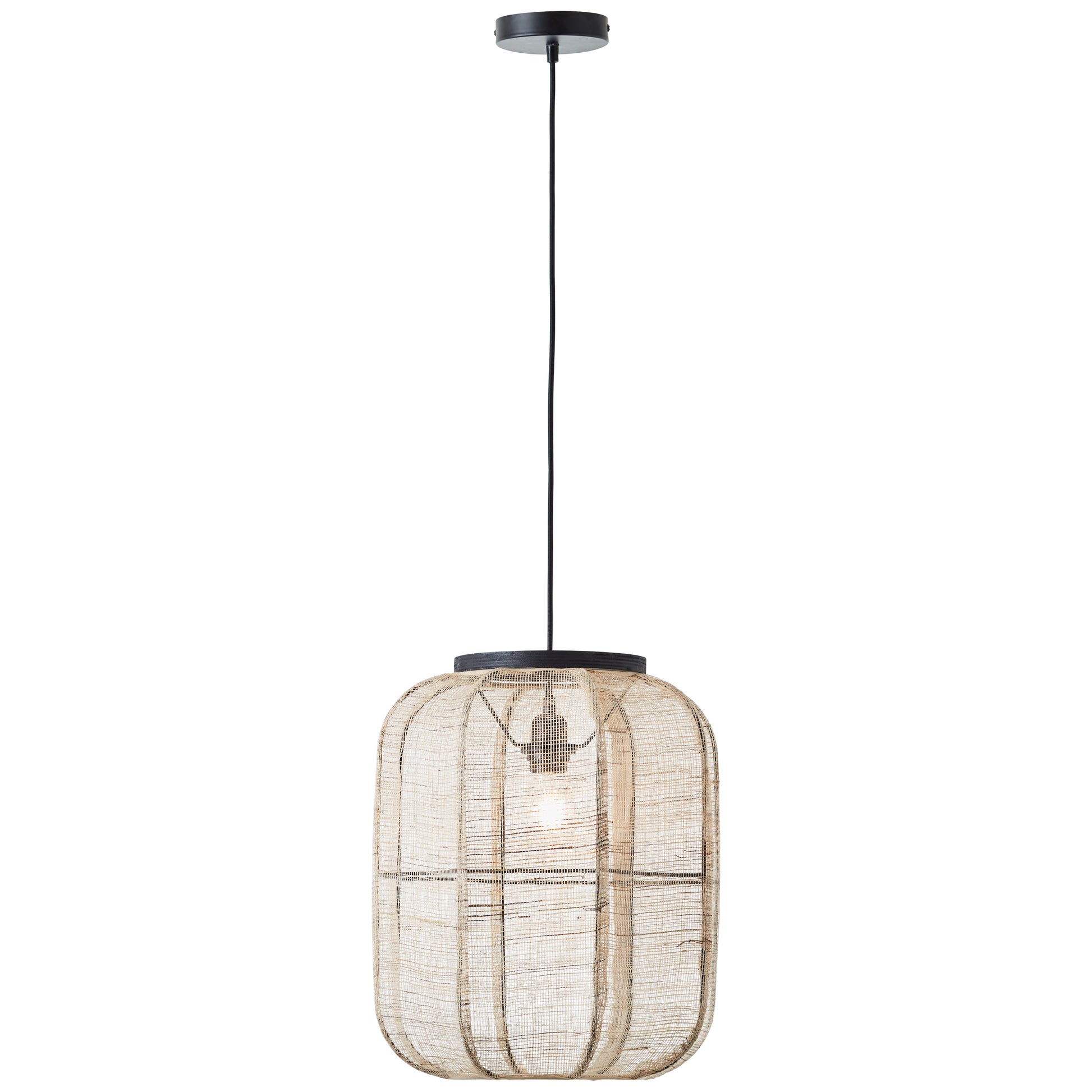 Zaire 1 Pendant Light – Black