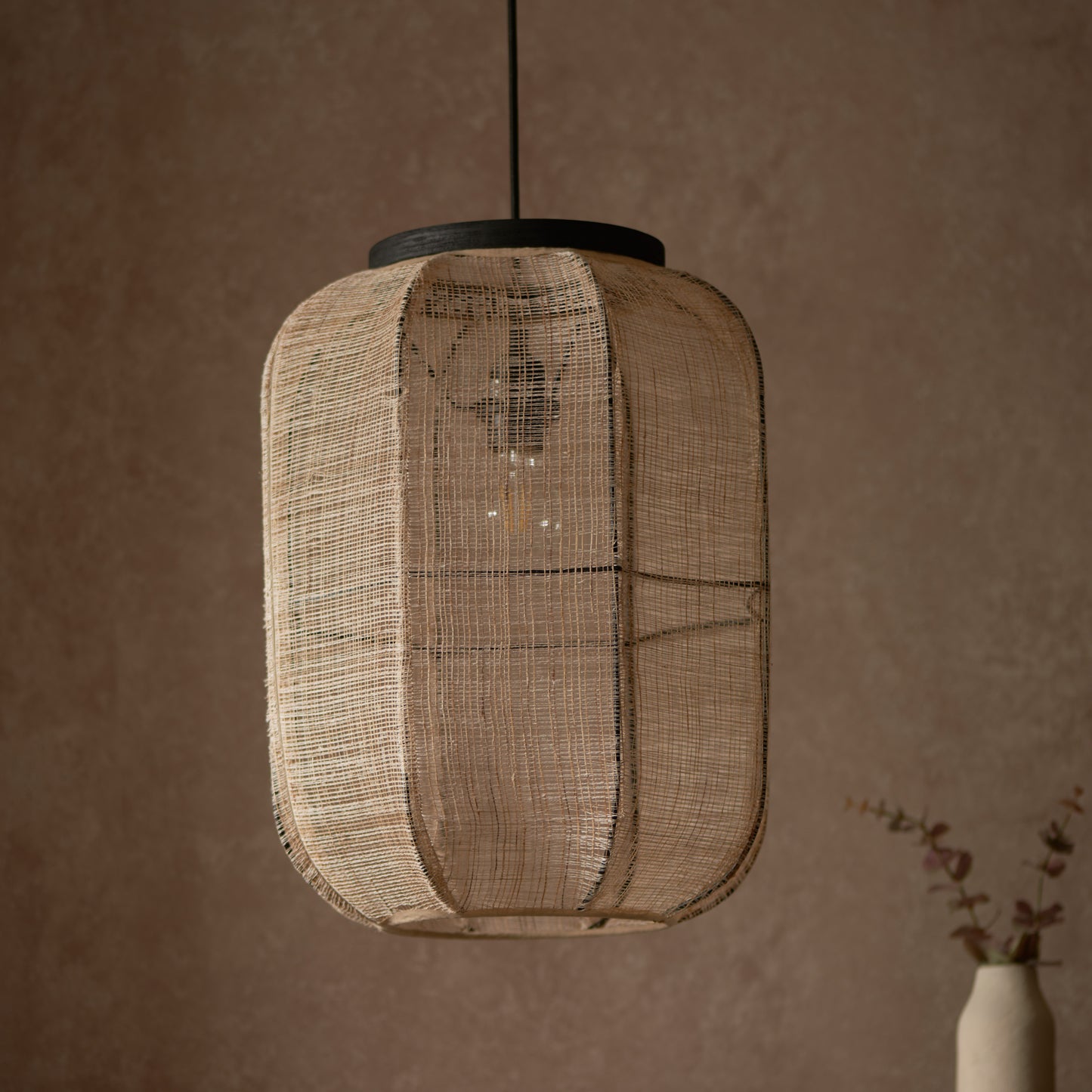 Zaire 1 Pendant Light – Black