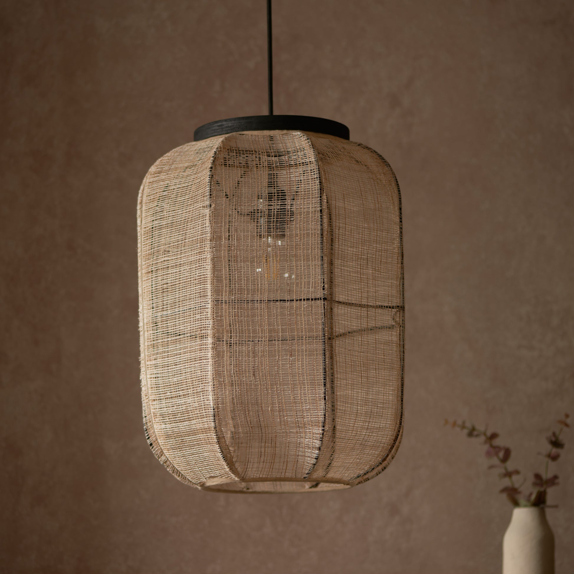 Zaire 1 Pendant Light – Black