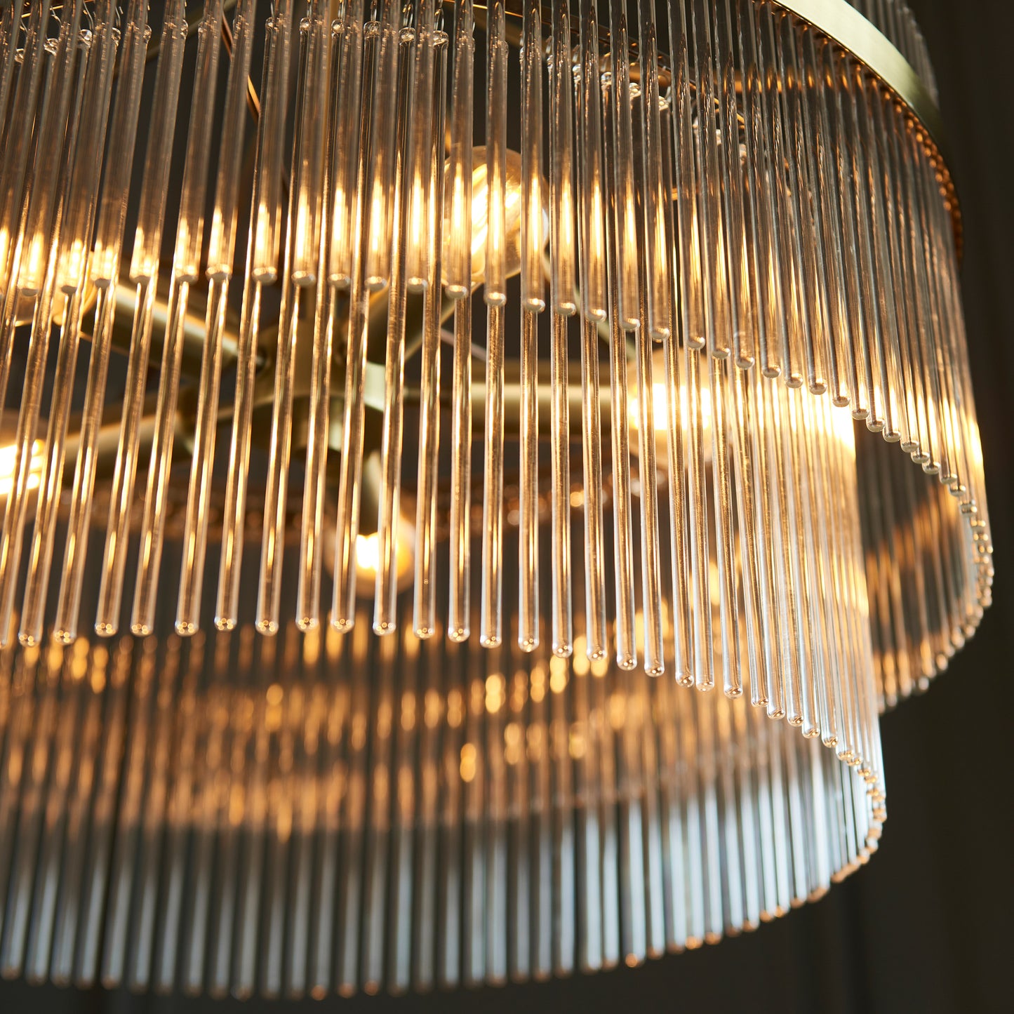 Marietta 5 Pendant Light Antique Brass – Brass