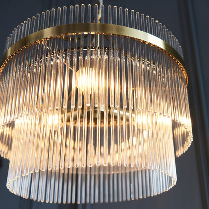 Marietta 3 Pendant Light Antique Brass – Brass