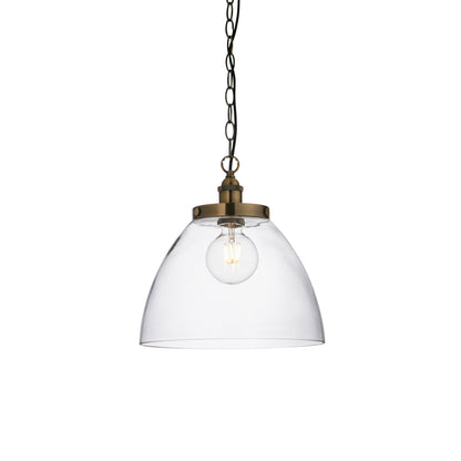 Hansen Grand 1 Pendant Light Antique Brass – Brass