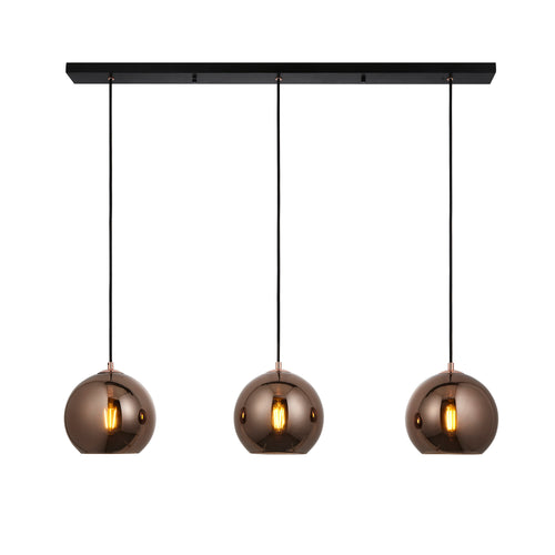 Boli 3 Pendant Light black