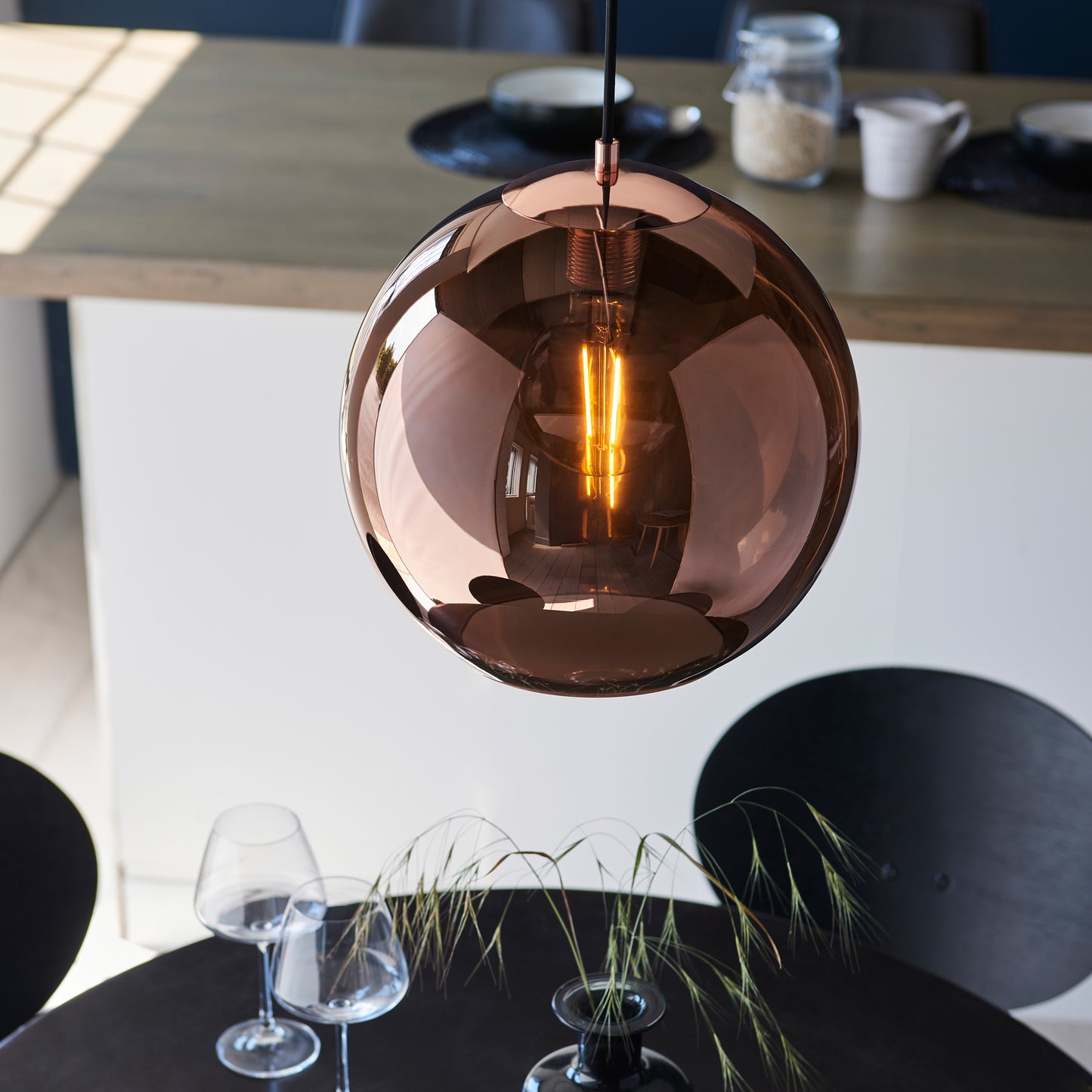 Boli 1 Pendant Light – Black