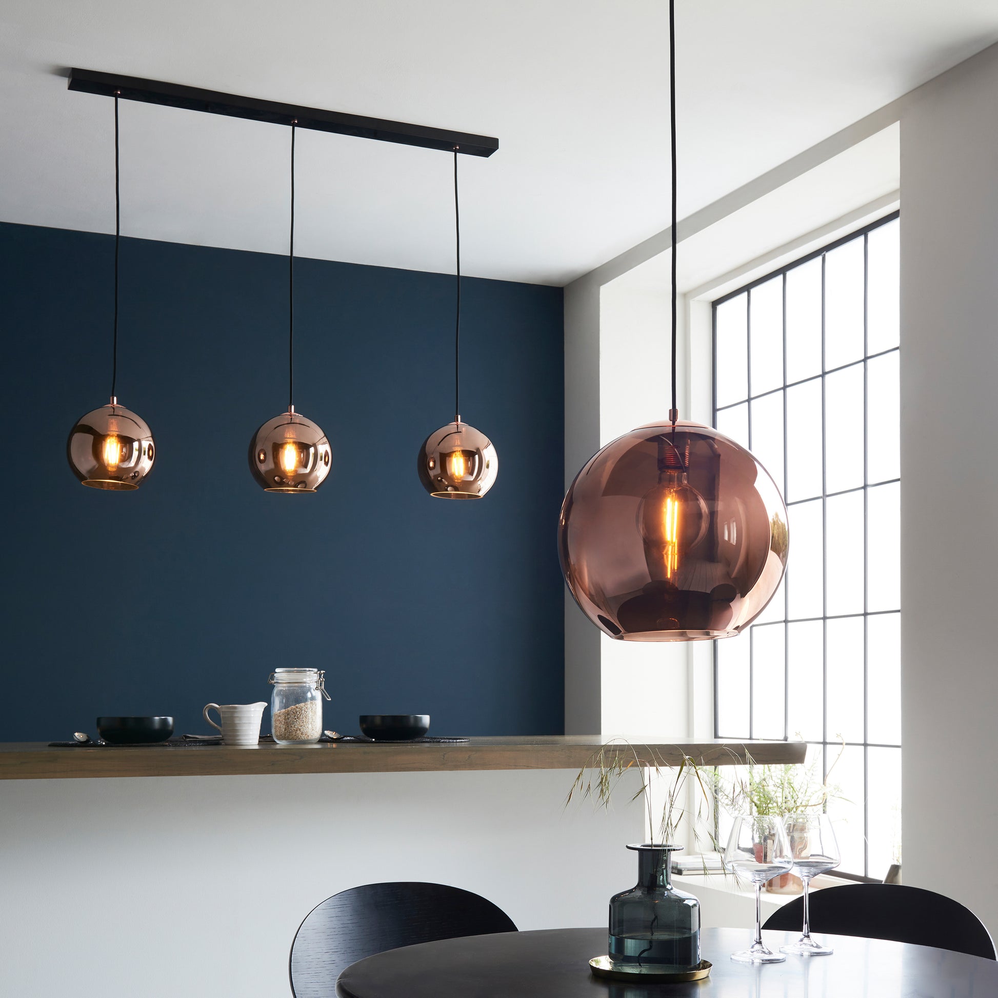 Boli 1 Pendant Light – Black