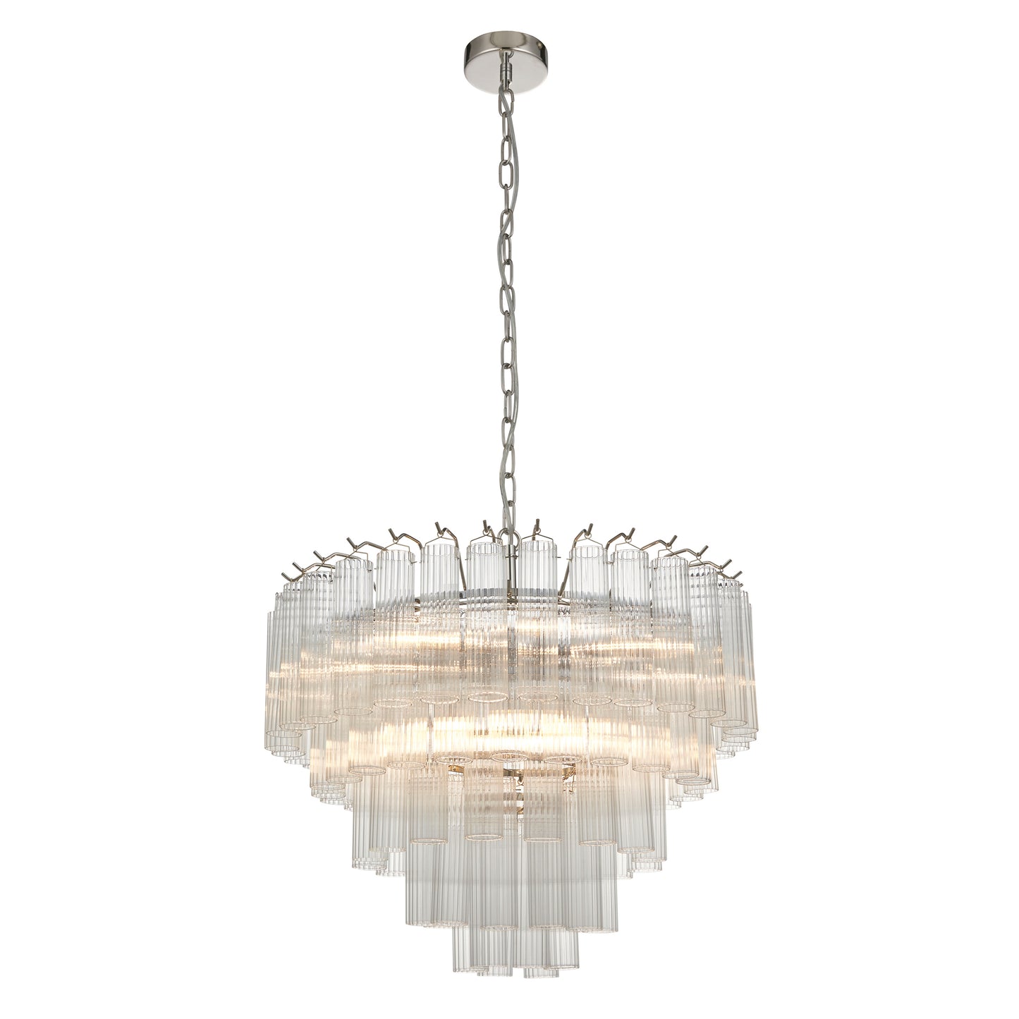Toulouse 12 Pendant Light – Nickel