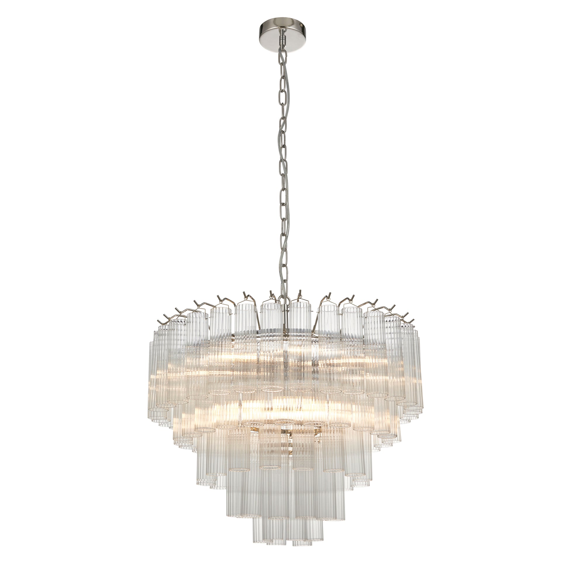 Toulouse 12 Pendant Light – Nickel