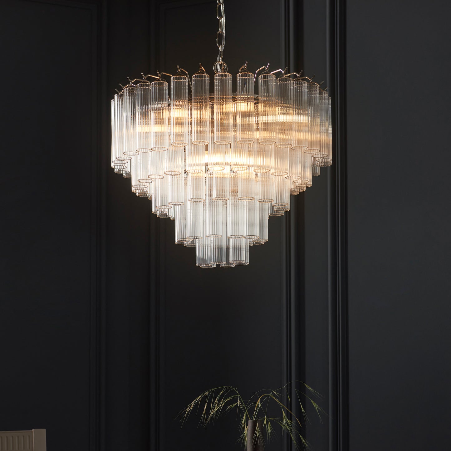 Toulouse 12 Pendant Light – Nickel