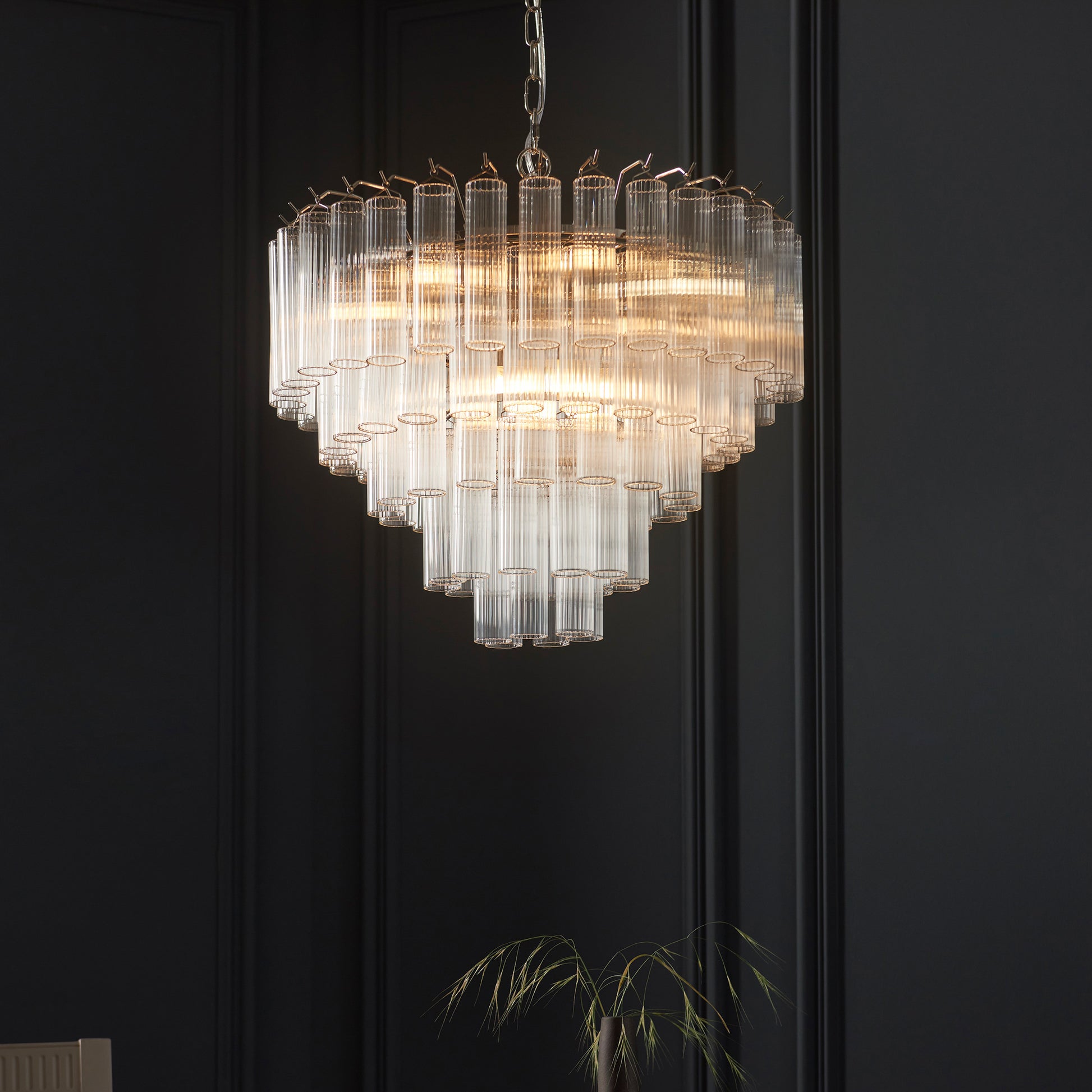 Toulouse 12 Pendant Light – Nickel
