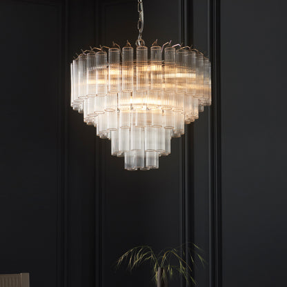 Toulouse 12 Pendant Light – Nickel