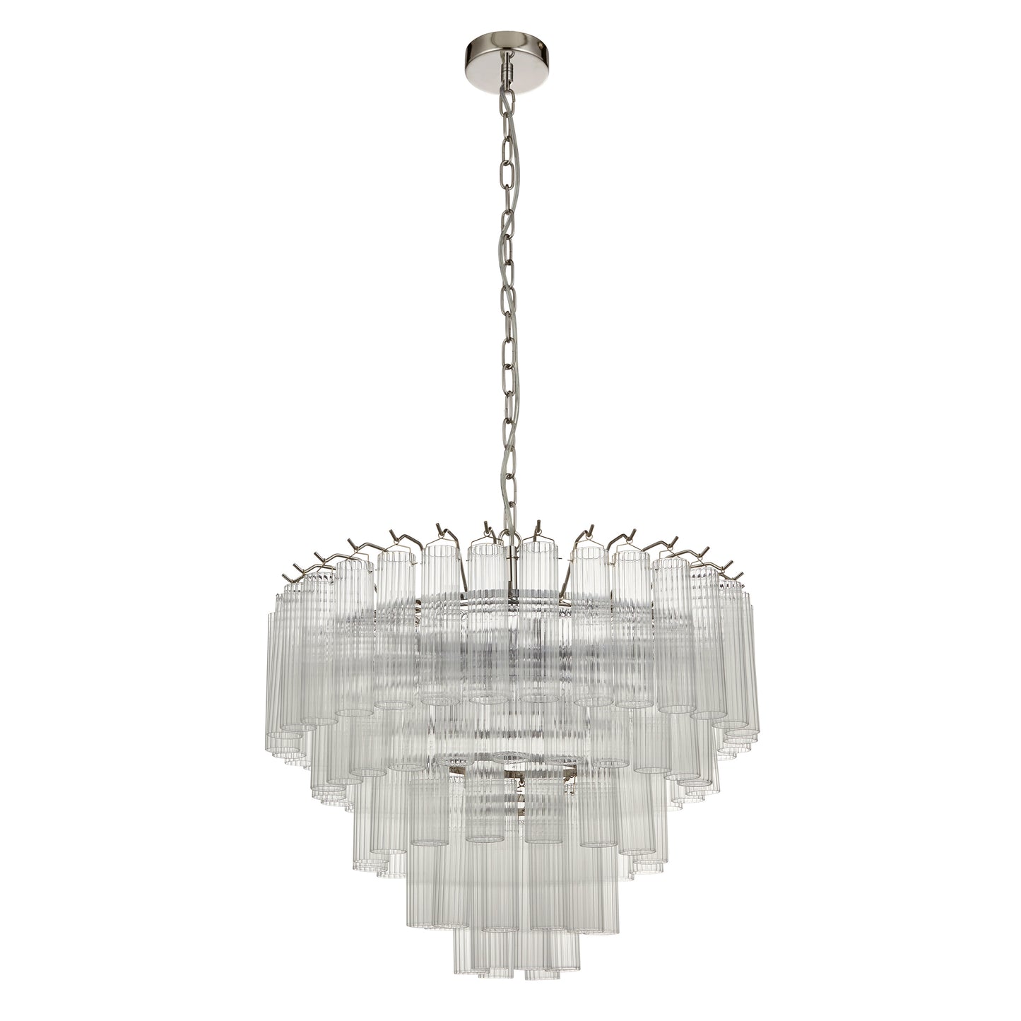 Toulouse 12 Pendant Light – Nickel