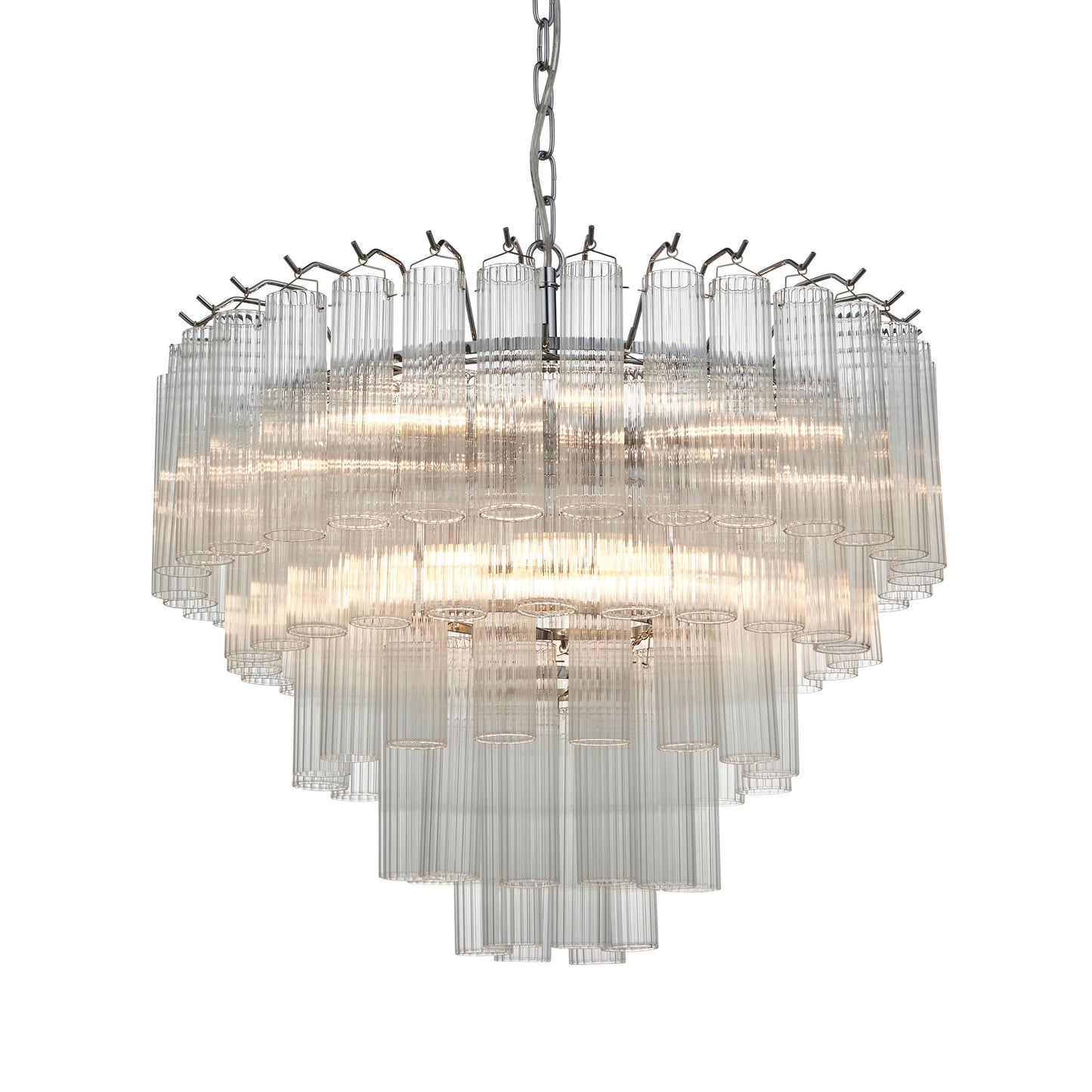 Toulouse 12 Pendant Light – Nickel