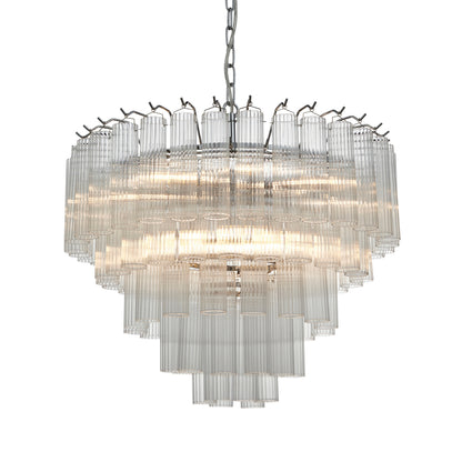 Toulouse 12 Pendant Light – Nickel