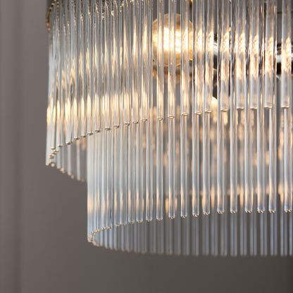 Marietta 5 Pendant Light Bright Nickel – Nickel