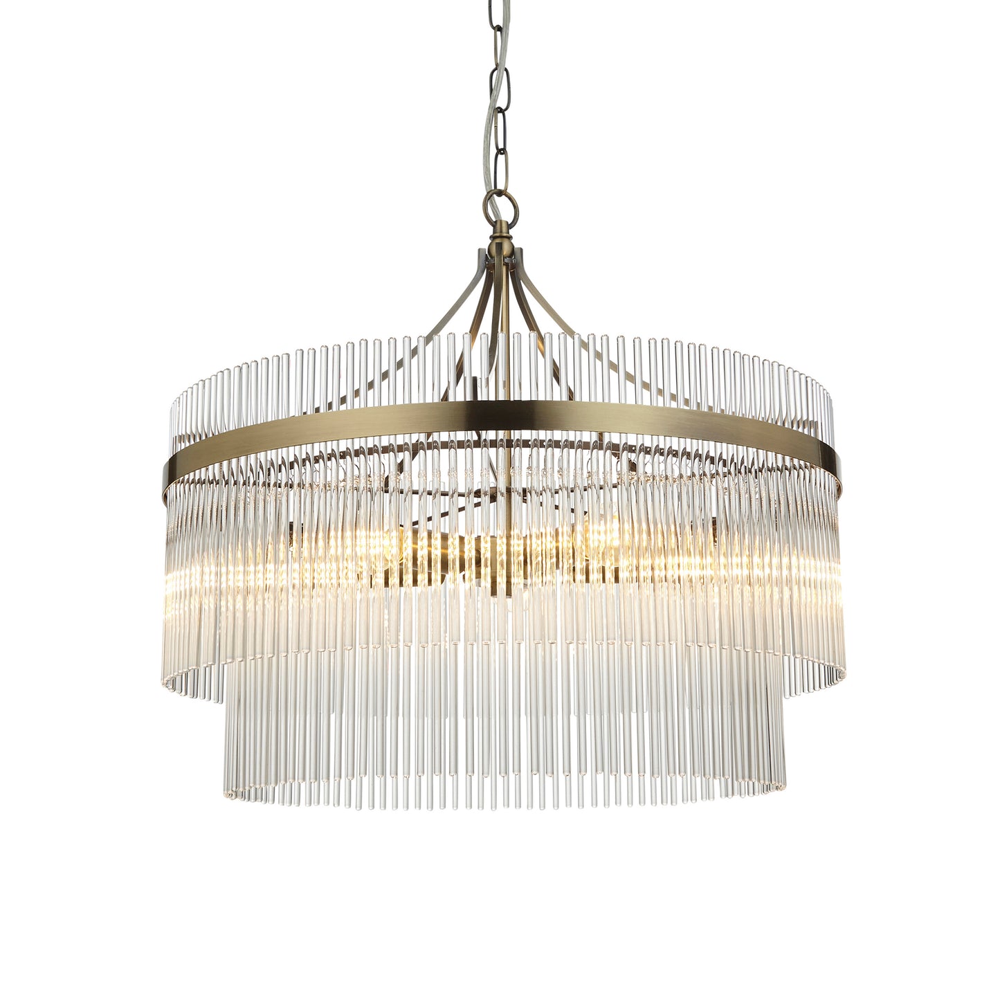 Marietta 5 Pendant Light Bright Nickel – Nickel