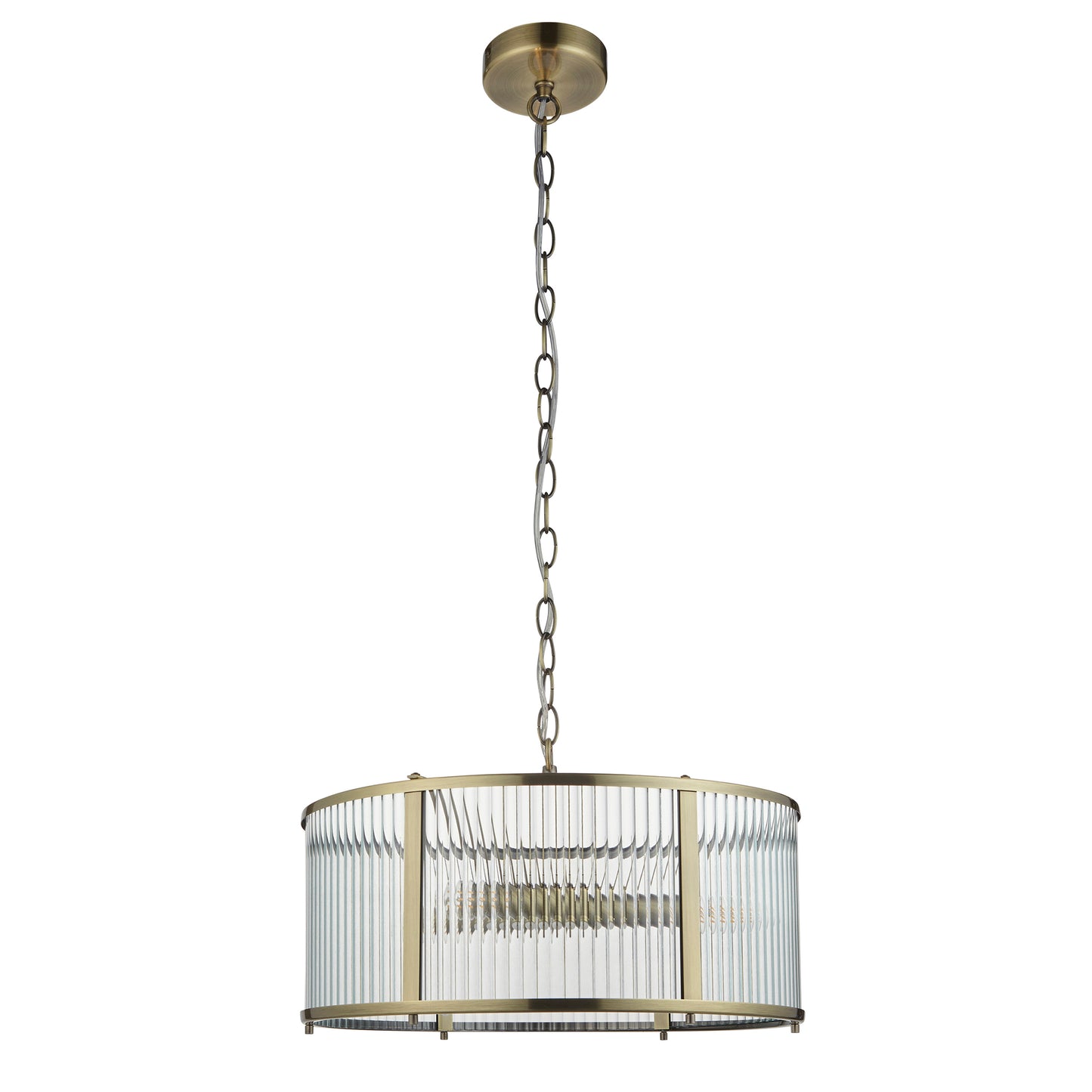 Ridgeton 3 Pendant Light – Brass