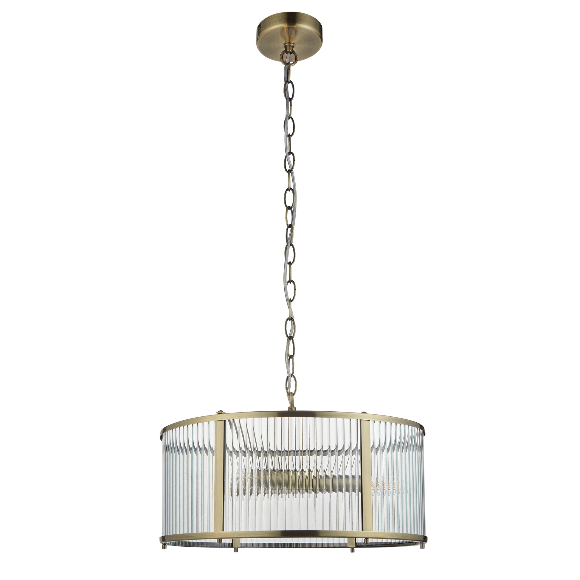 Ridgeton 3 Pendant Light – Brass
