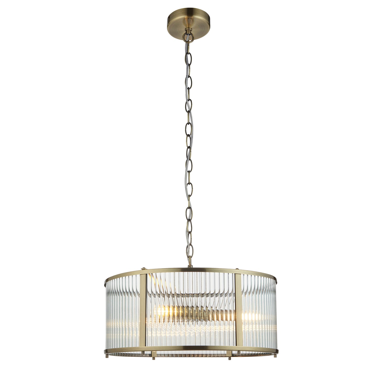 Ridgeton 3 Pendant Light – Brass