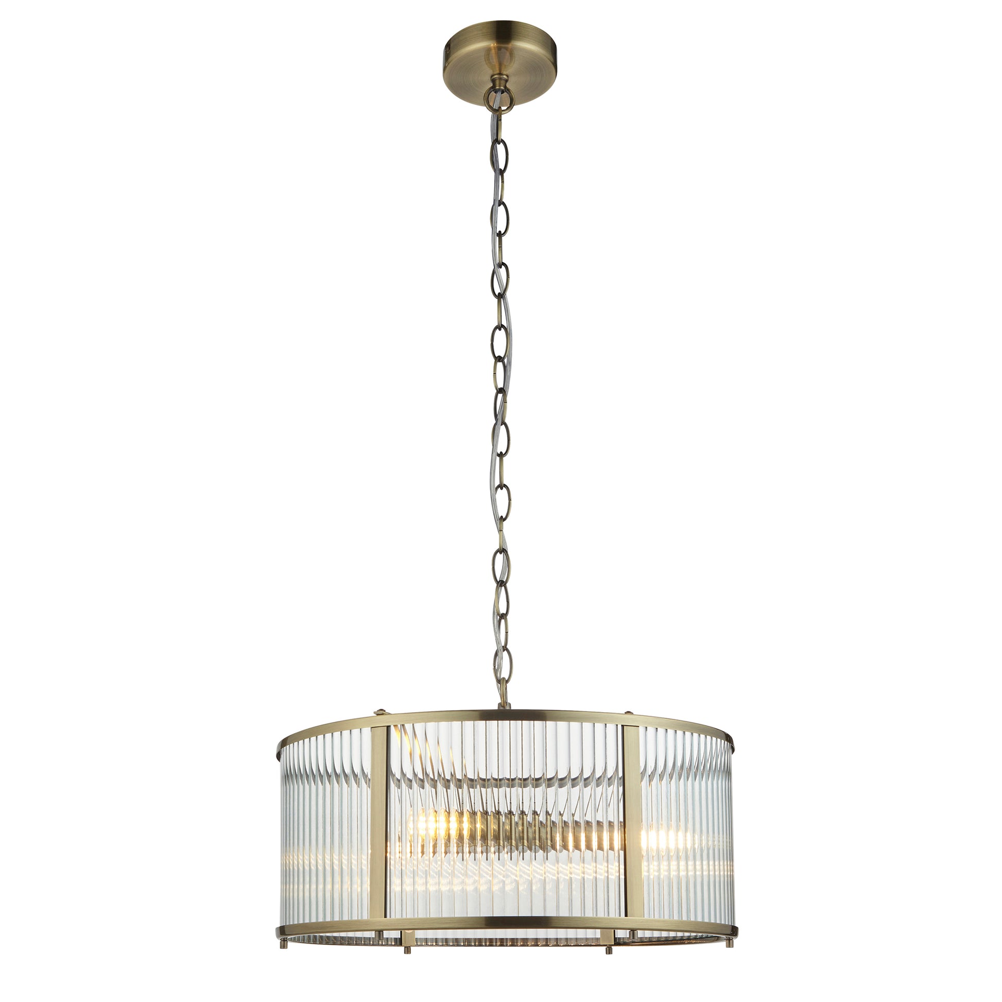 Ridgeton 3 Pendant Light – Brass