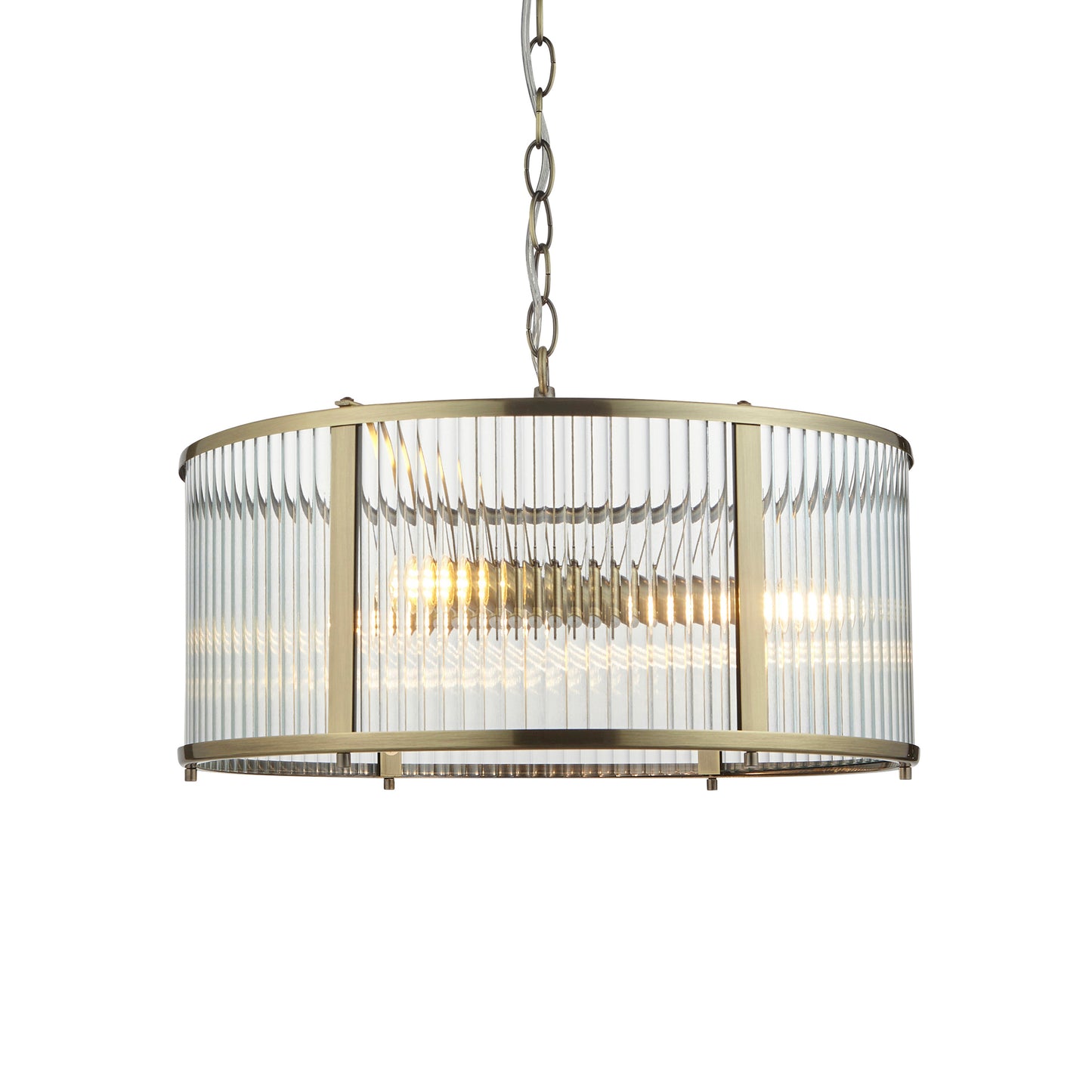 Ridgeton 3 Pendant Light – Brass