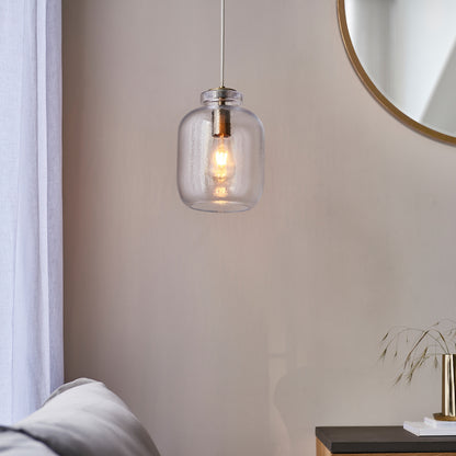 Lyra 1 Pendant Light Antique Brass – Brass