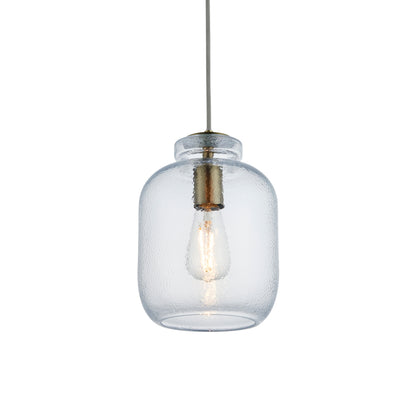 Lyra 1 Pendant Light Antique Brass – Brass