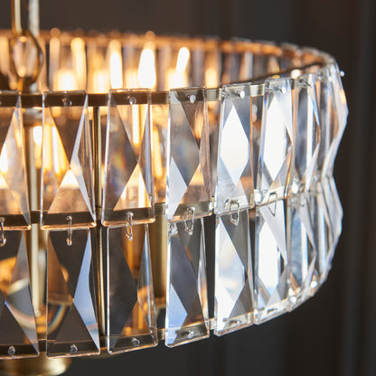 Clifton 3 Pendant Light Antique Brass – Brass