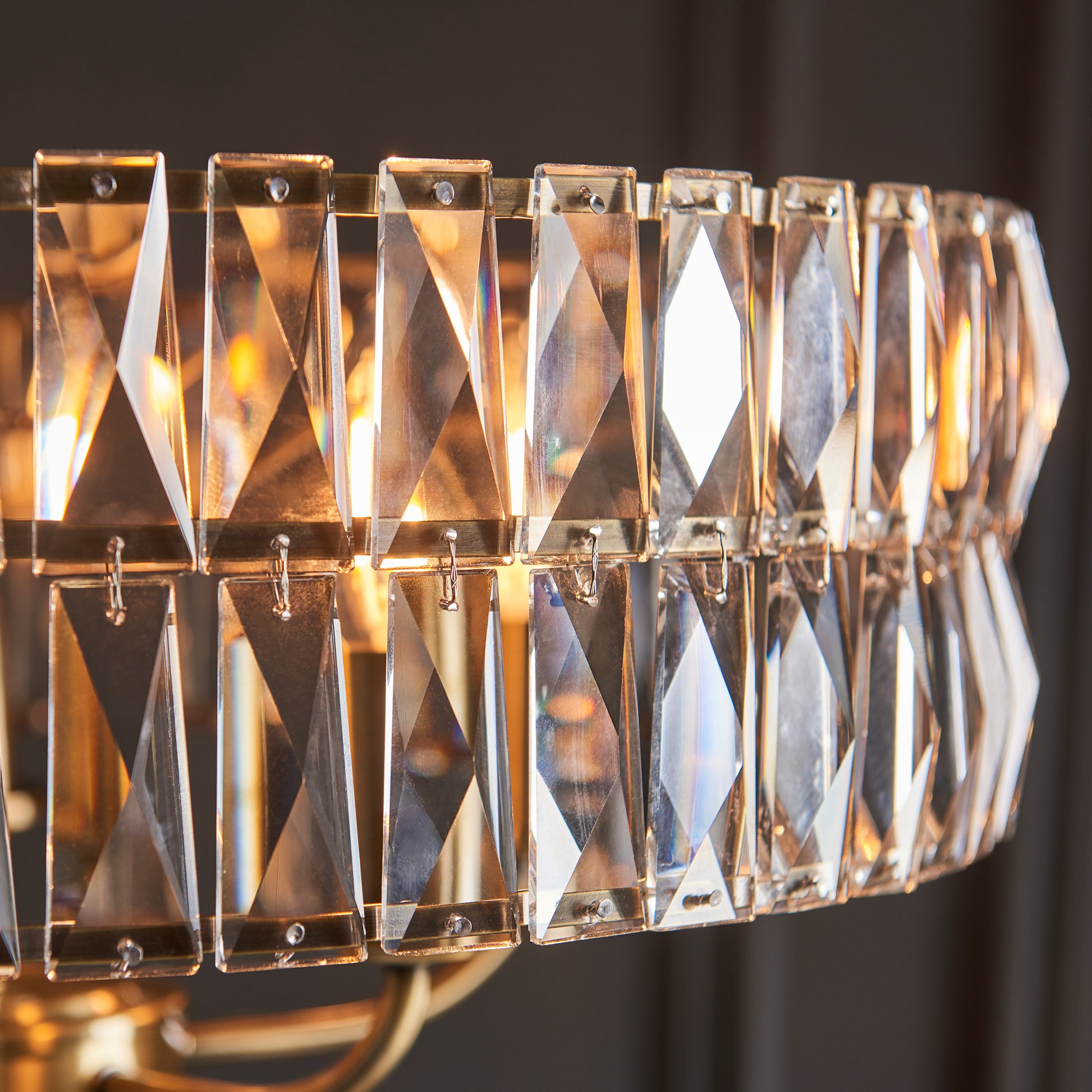 Clifton 5 Pendant Light Antique Brass – Brass