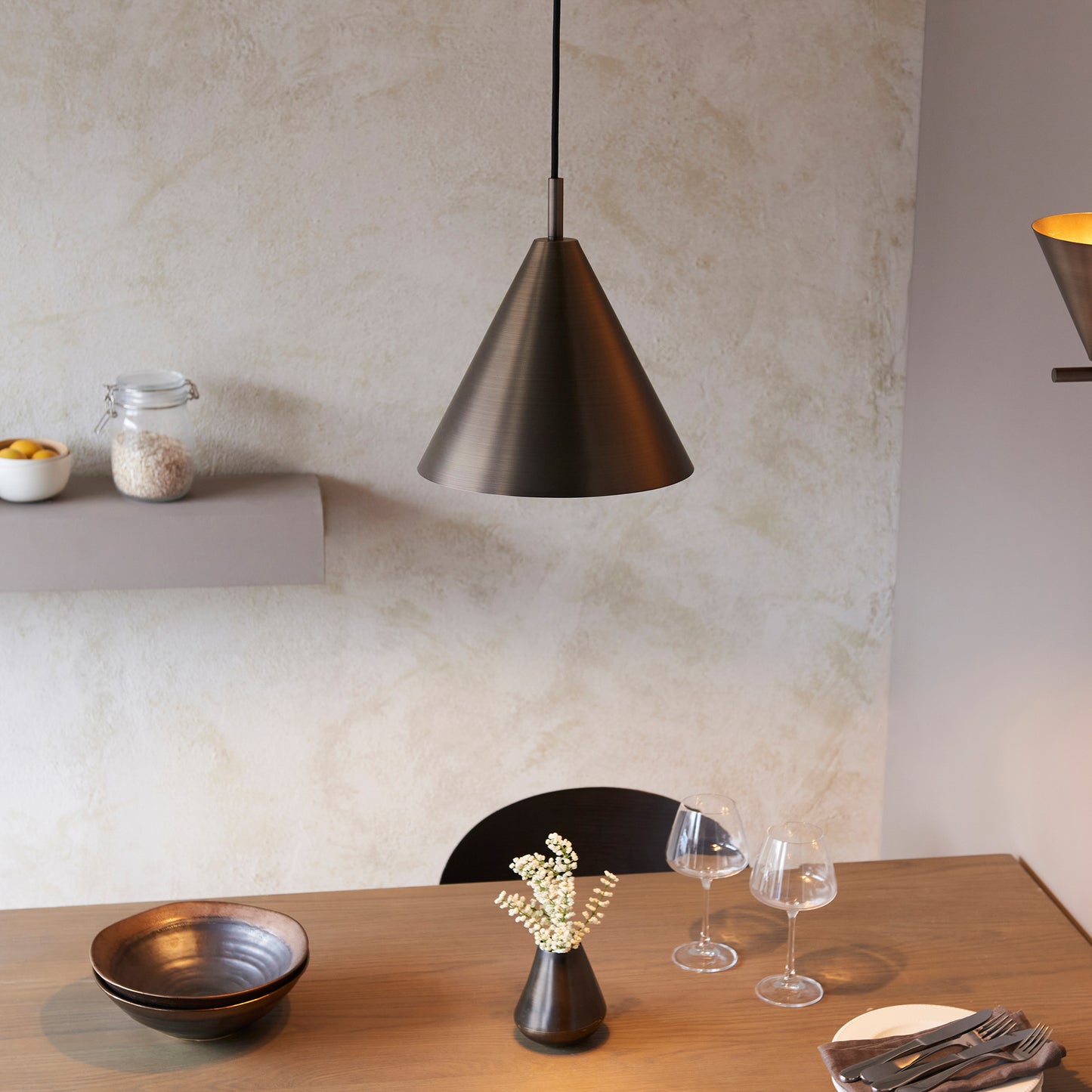 Cape Pendant Light Antique Bronze – Bronze