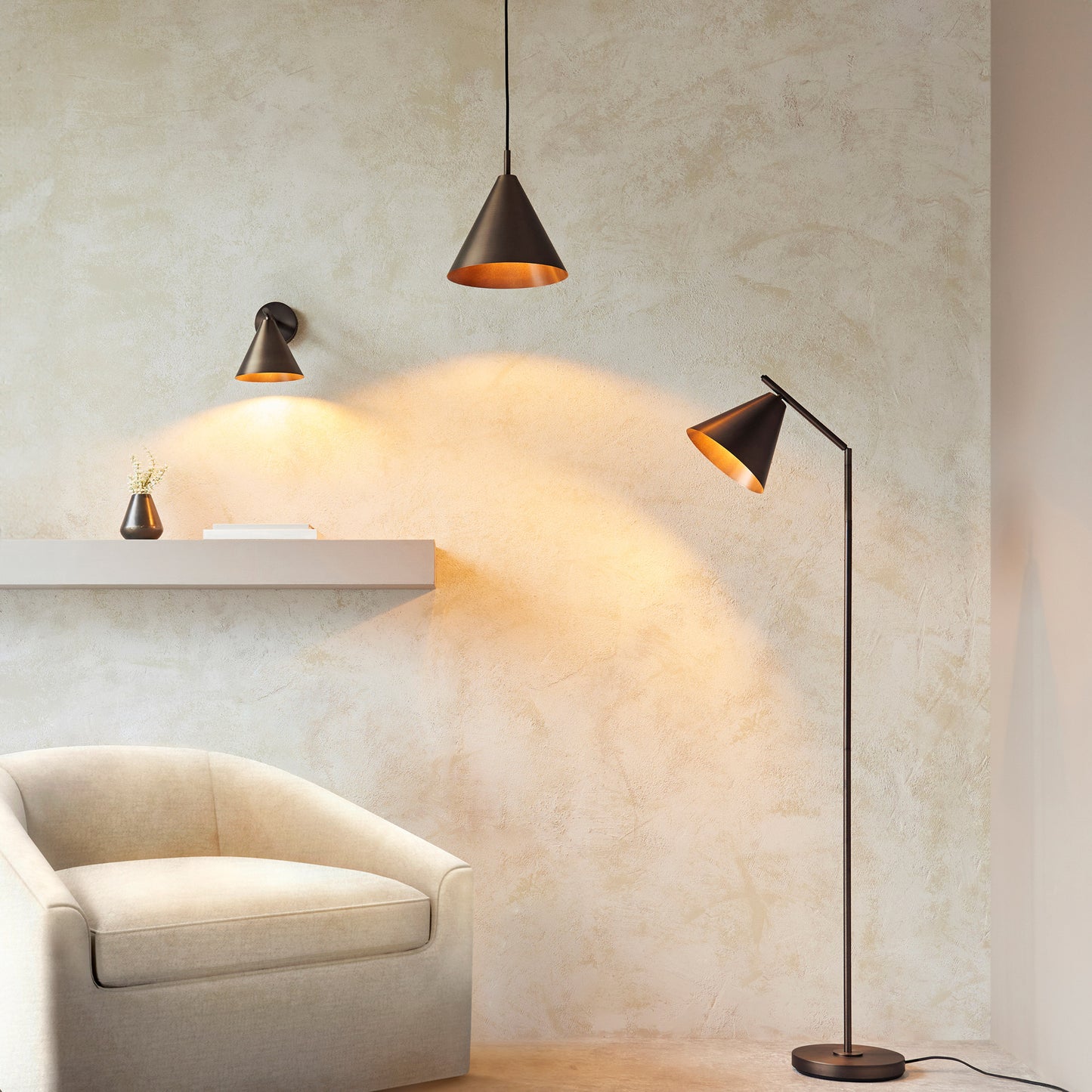 Cape Pendant Light Antique Bronze – Bronze