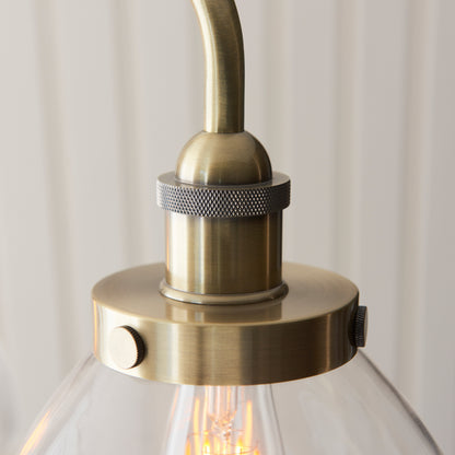 Hansen 3 Pendant Light Antique Brass – Brass