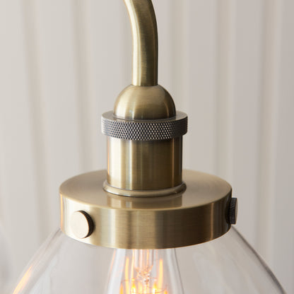 Hansen 3 Pendant Light Antique Brass – Brass
