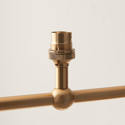 Santiago 4 Pendant Light Fitting Brushed Brass – Brass