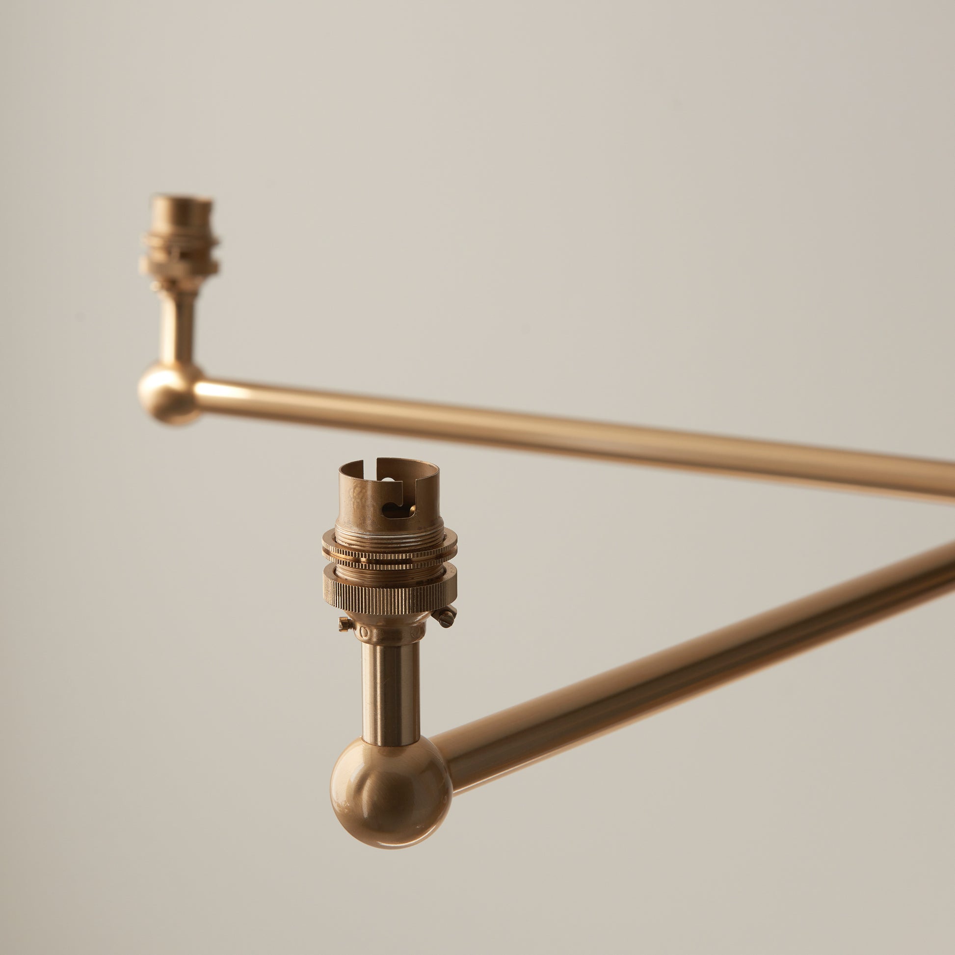 Santiago 5 Pendant Light Fitting Brushed Brass – Brass