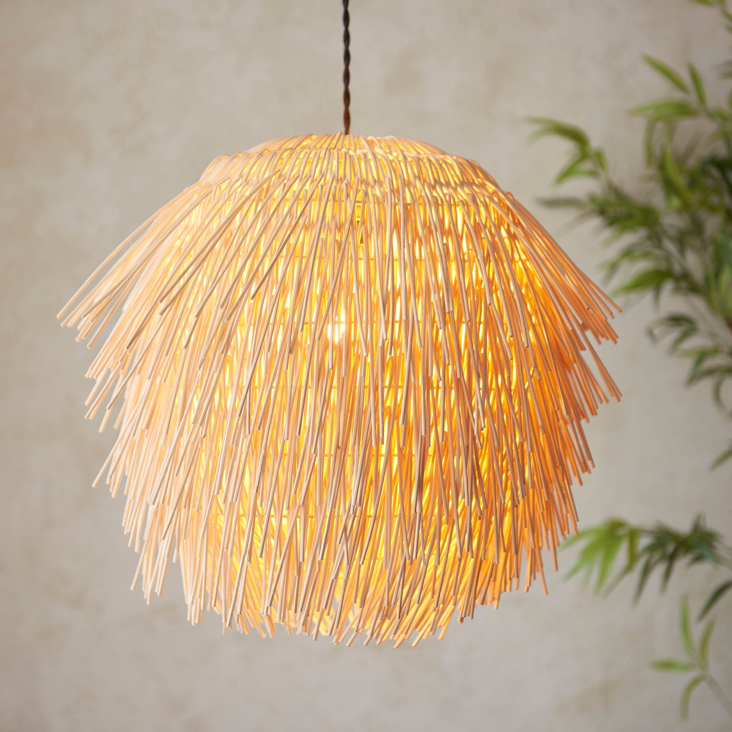 Pushpa 1 Pendant Light – Natural