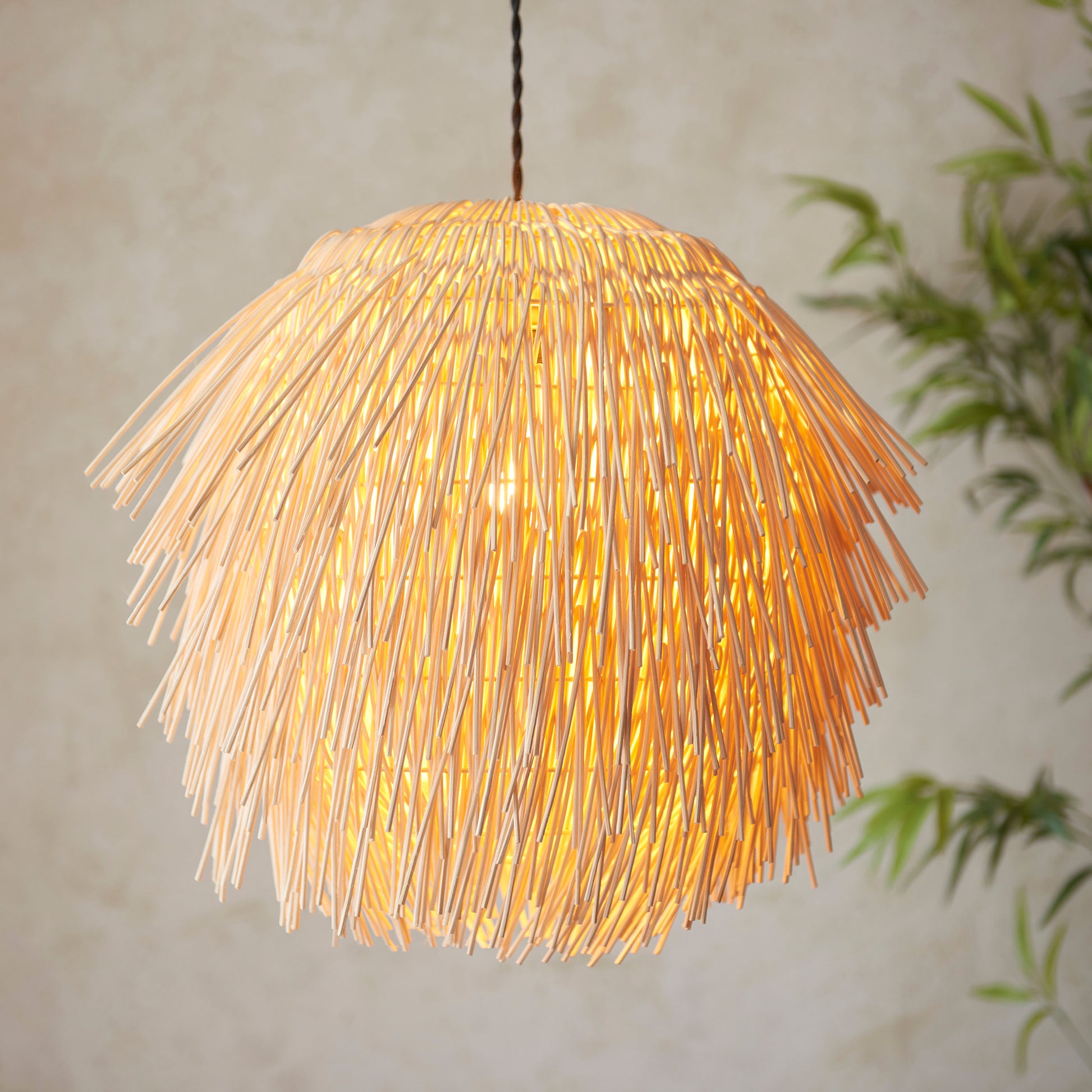 Pushpa 1 Pendant Light – Natural