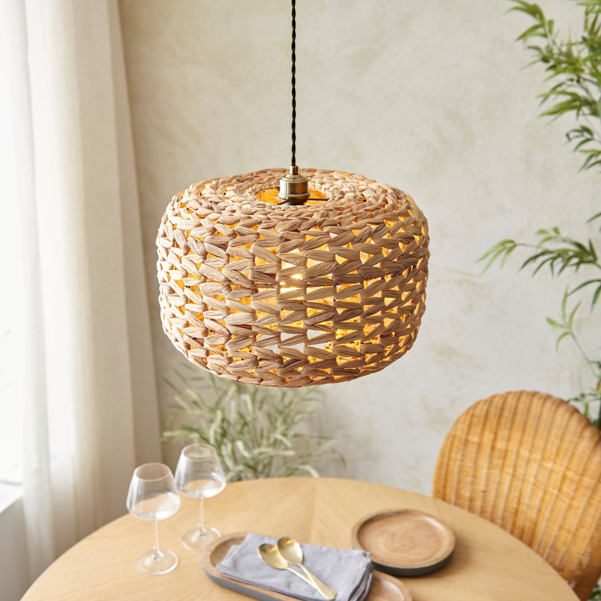 Toca 1 Pendant Light – Natural