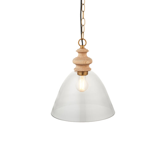 Cotswold 1 Pendant Light Natural Ash – Natural