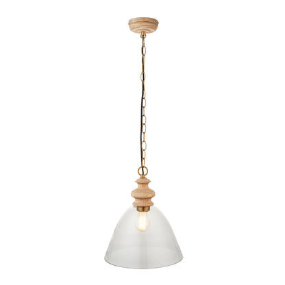 Cotswold 1 Pendant Light Natural Ash – Natural