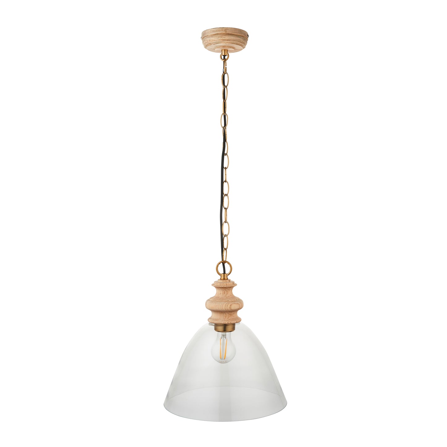 Cotswold 1 Pendant Light Natural Ash – Natural