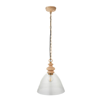 Cotswold 1 Pendant Light Natural Ash – Natural