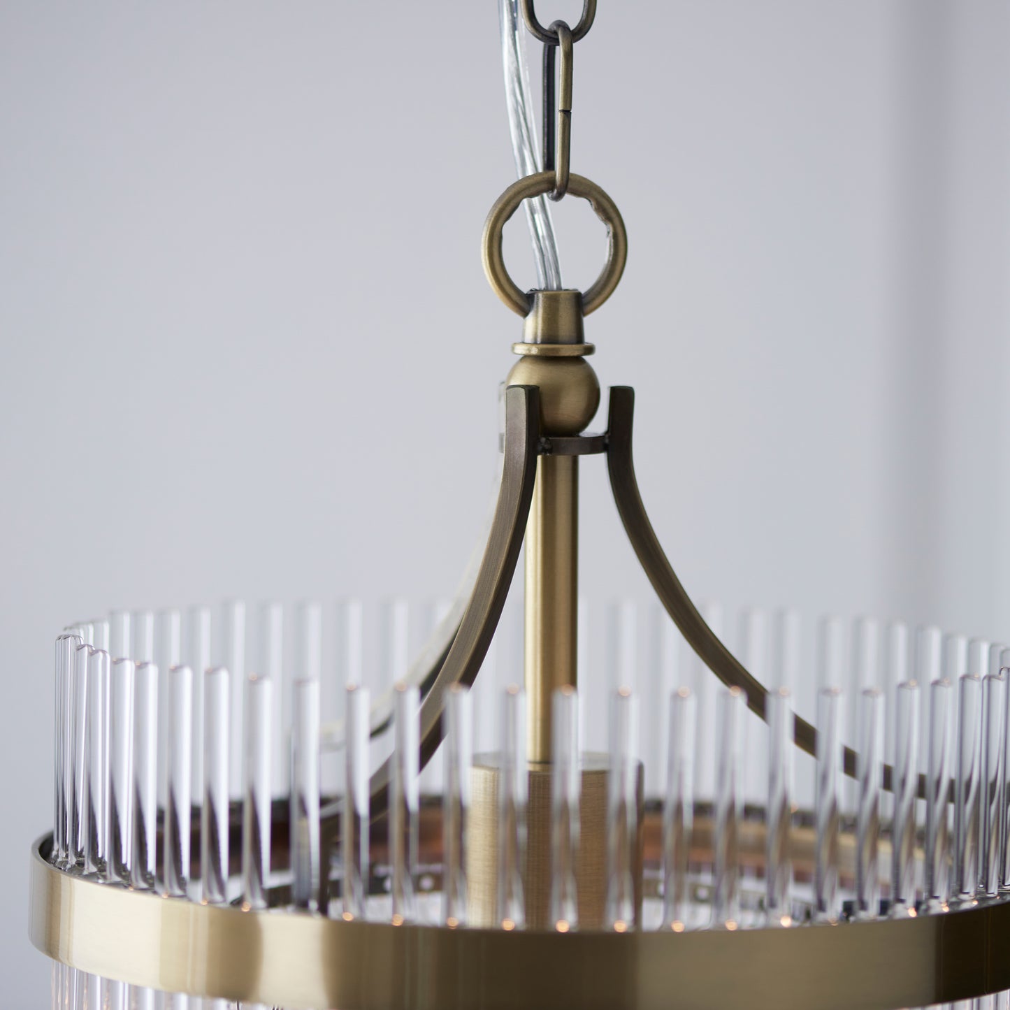 Marietta 1 Pendant Light Antique Brass – Brass