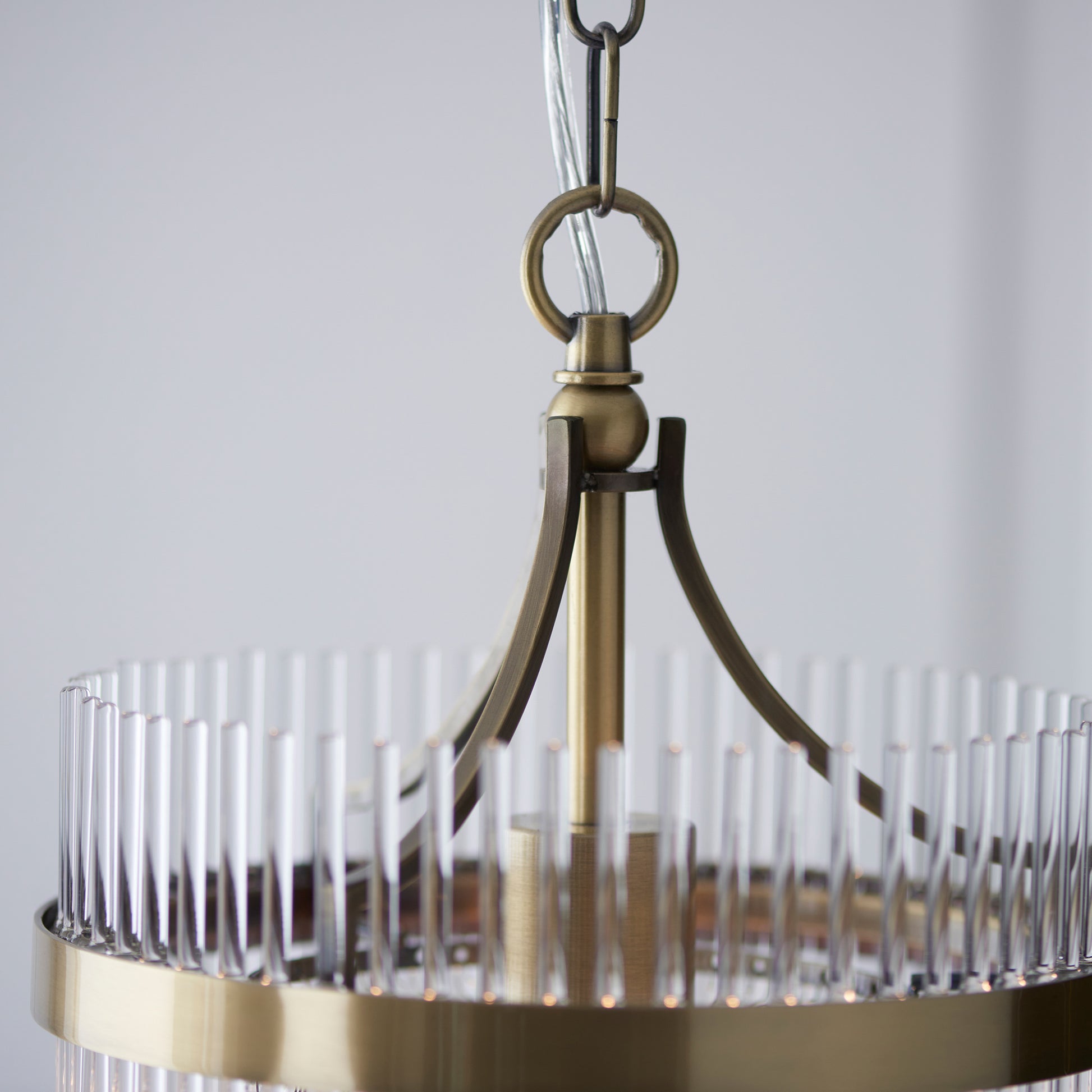Marietta 1 Pendant Light Antique Brass – Brass