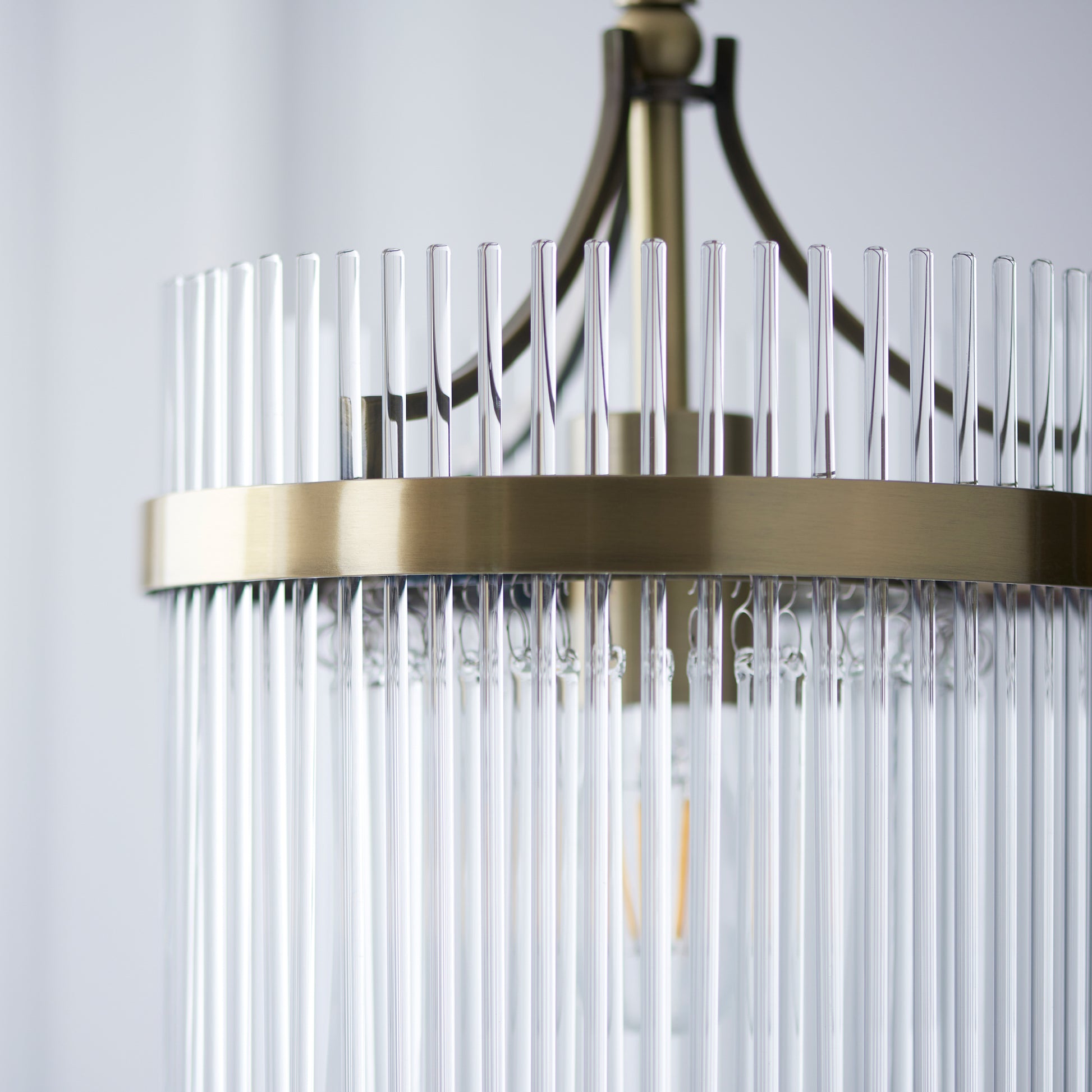 Marietta 1 Pendant Light Antique Brass – Brass