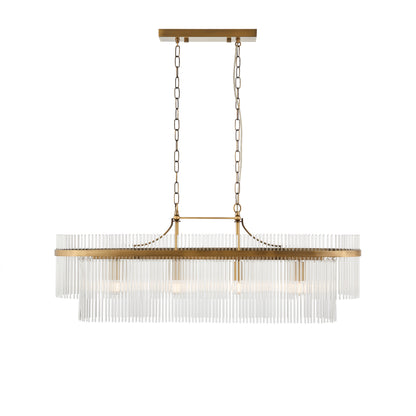 Marietta 4 Pendant Light Antique Brass – Brass