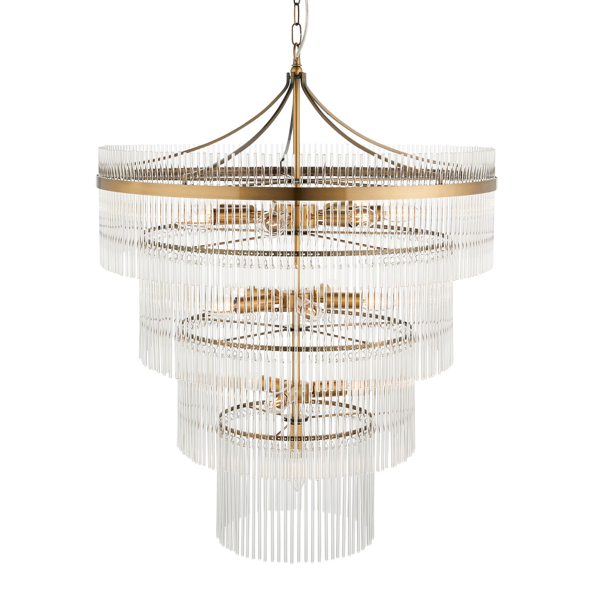 Marietta 16 Pendant Light Antique Brass – Brass